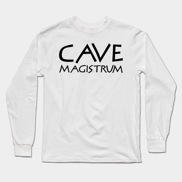 Cave Magistrum Long Sleeve T-Shirt by ResGerendae